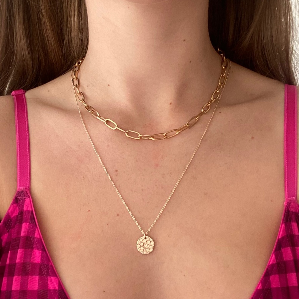 Gold jewelry set
